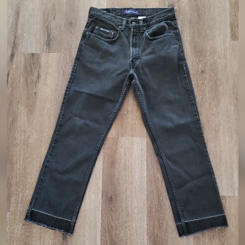 Vintage Maryk & Co black high waisted jeans Classic Fit, 31W X 30L